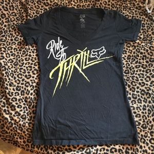 Fox Green and Black Shirt